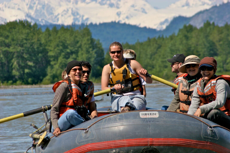 Eagle preserve raft tour