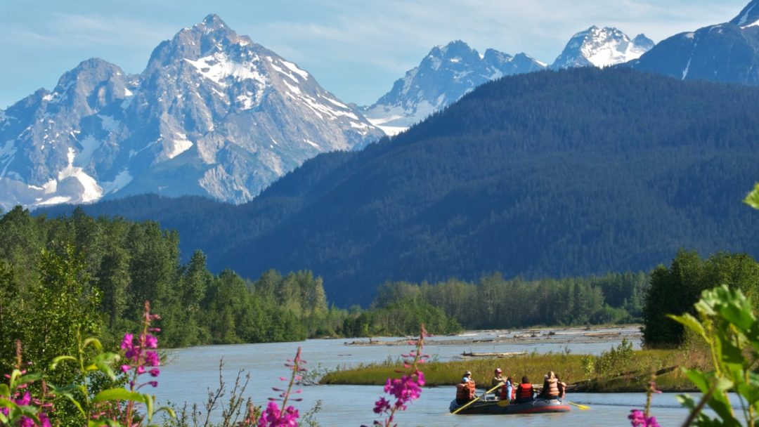 Rafting in Alaska